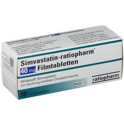 Simvastatin-ratiopharm® 40 mg
