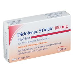 Diclofenac STADA® 100 mg Zäpfchen