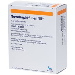 NovoRapid® Penfill® 100 E/ml