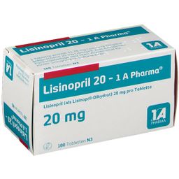 Lisinopril 20 1A Pharma®