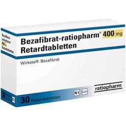 Bezafibrat-ratiopharm® 400 mg