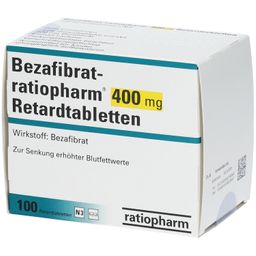 Bezafibrat-ratiopharm® 400 mg