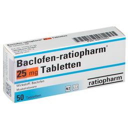 Baclofen-ratiopharm® 25 mg