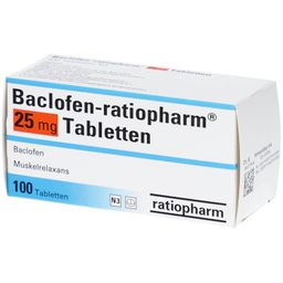 Baclofen-ratiopharm® 25 mg