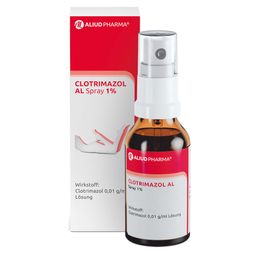 Clotrimazol AL Spray 1% bei Fußpilz