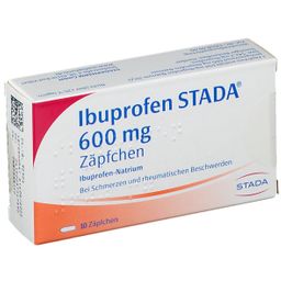 Ibuprofen STADA® 600 Zäpfchen 10 St - shop-apotheke.com