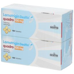 Lamotrigin Desitin® quadro 100 mg