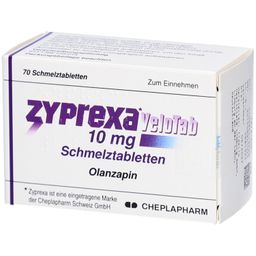 Zyprexa Velotab 10 mg