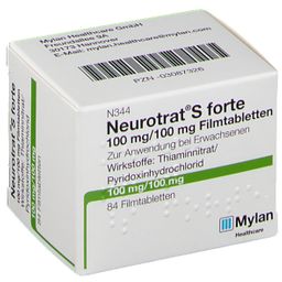 Neurotrat® S forte Filmtabletten 84 St - SHOP APOTHEKE