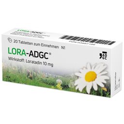 Lora ADGC® zur Linderung von Allergien, Heuschnupfen, Juckreiz und Hautrötung