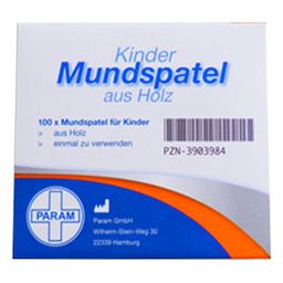 PARAM Mundspatel für Kinder aus Holz