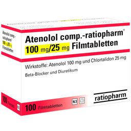 Atenolol comp.-ratiopharm® 100 mg/25 mg