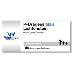 P-Dragees blau Lichtenstein