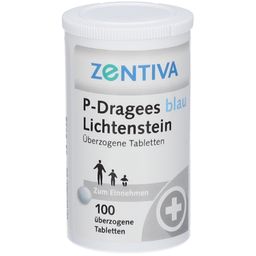P-Dragees blau Lichtenstein