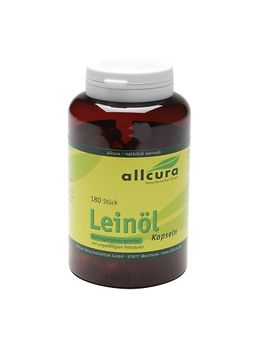 allcura Leinöl Kapseln
