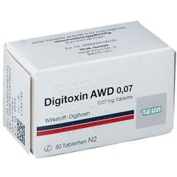 Digitoxin AWD 0,07 mg