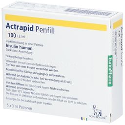 Actrapid fill 100 I.E./ml