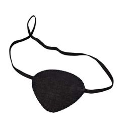 Dr. JUNGHANS Augenklappe schwarz 7,5 cm x 6,4 cm