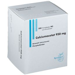 Calciumacetat 950 mg Filmtabletten
