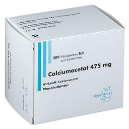 Calciumacetat 475 mg Filmtabletten