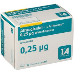Alfacalcidol - 1 A Pharma® 0,25 µg
