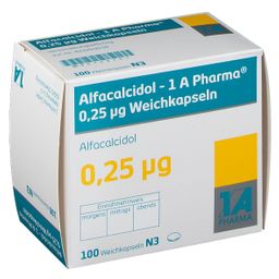 Alfacalcidol - 1 A Pharma® 0,25 µg