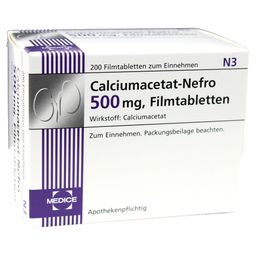 Calciumacetat-Nefro 500 mg