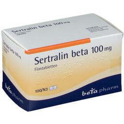 Sertralin beta 100 mg