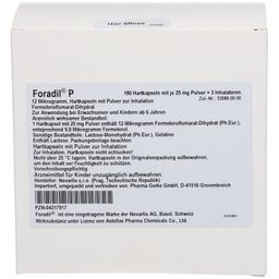 Foradil P + 3 Inhalatoren