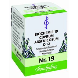 Bombastus Biochemie 19 Cuprum arsenicosum D 12 Tabletten