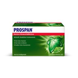 Prospan Husten-Brausetabletten natürlicher Hustenlöser als Heiß- oder Kaltgetränk