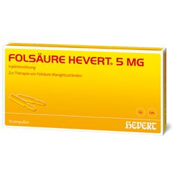 Folsäure Hevert 5 mg Ampullen