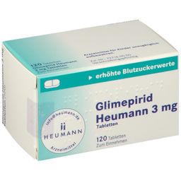 Glimepirid Heumann 3 mg