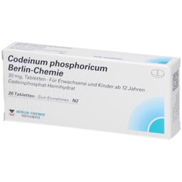 Codeinum phosphoricum Berlin-Chemie 30 mg