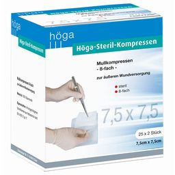 Höga-Steril-Kompressen  7,5x7,5cm
