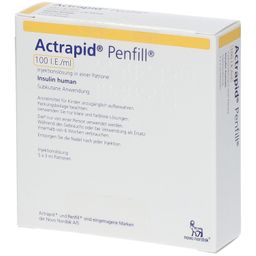 Actrapid fill 100 I.E./ml