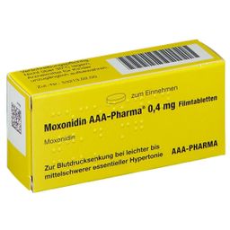 Moxonidin AAA-Pharma® 0,4 mg