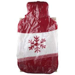 Wärmflasche mit Rollkragenpullover