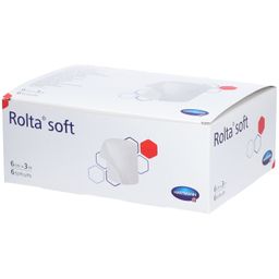 Rolta® soft Synthetik-Wattebinden 3 m x 6 cm