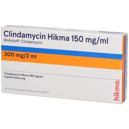 CLINDAMYCIN Hikma 150 mg/ml 300 mg Inj.-Lsg.Amp.