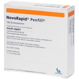 NovoRapid® Penfill® 100 E/ml