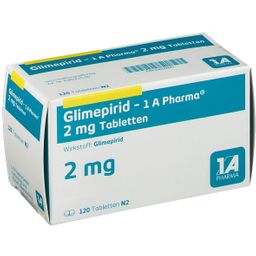 Glimepirid 1A Pharma® 2Mg