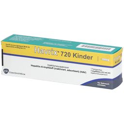 HAVRIX 720 Kinder Inj.-Susp.i.e.Fertigspritze