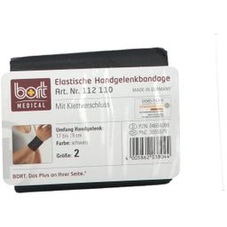 BORT Handgelenkbandage mit Klettverschluss  Gr. 2 schwarz