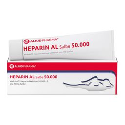 Heparin AL Salbe 50.000 bei Prellungen oder Blutergüssen