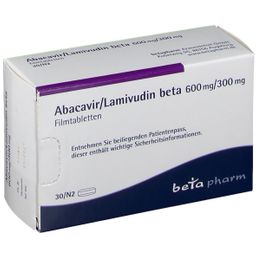Abacavir/Lamivudin beta 600 mg/300 mg
