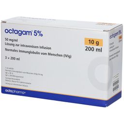 OCTAGAM 5% 3x10 g IgG Lösung z.intravenös.Infusion