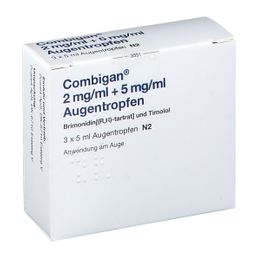 Combigan® 2 mg/ml + 5 mg/ml