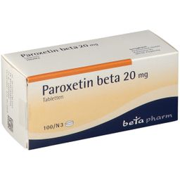 Paroxetin beta 20 mg
