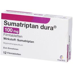 Sumatriptan dura® 100 mg